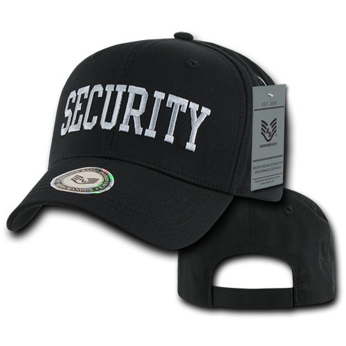 Security Baseball Cap Cotton Hat Guard Public Safety Rapid Dominance