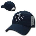 EMT Hat Relaxed Baseball Cap Paramedic Star of Life Ambulance - Rapid Dominance S78