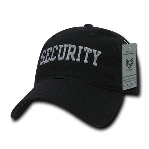 Security Hat Relaxed Baseball Cap Guard Public Safety - Rapid Dominance S78