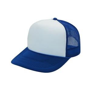 Nissun Classic Trucker Baseball Hats Caps Foam Mesh Blank Solid Two Tone Snapback -