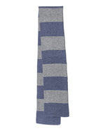 Sportsman Rugby-Striped Knit Scarf - SP02 - 7.25"W x 69"L