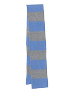 Sportsman Rugby-Striped Knit Scarf - SP02 - 7.25"W x 69"L