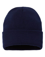 Sportsman SP12SL - Sherpa Lined 12" Cuffed Beanie, Knit Cap
