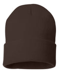 Sportsman SP12 - Beanie, Knit Cap, 12", Long Beanie, Blank Beanies, Bulk Beanies, Wholesale Beanies - SP12