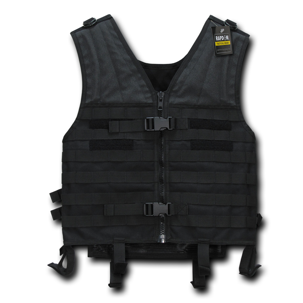 RapDom Tactical Modular Style Vest, Molle, Combat Gear Carrier