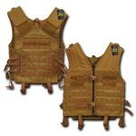 RapDom Tactical Modular Style Vest, Molle, Combat Gear Carrier - T201