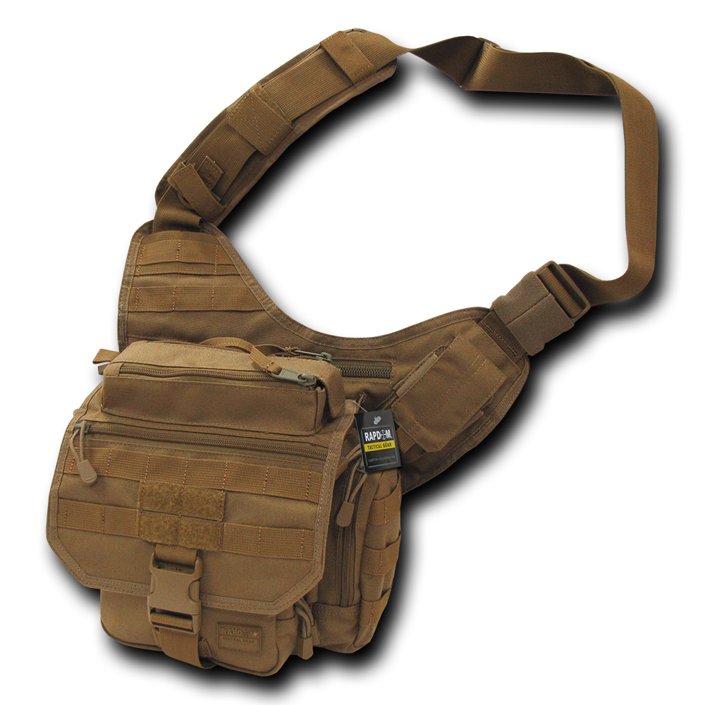 RapDom Tactical Field Bag, Molle Shoulder Messenger Pack - T310