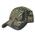 Structured Hybricam Camo Tactical Operator Hat, Patch Cap, Tree Bark Camo - Rapid Dominance T84