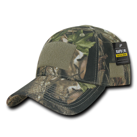 Structured Hybricam Camo Tactical Operator Hat, Patch Cap, Tree Bark Camo - Rapid Dominance T84