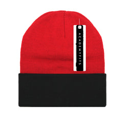 Academy Fits Knit Beanie Cuffed 12 inch 6011T -