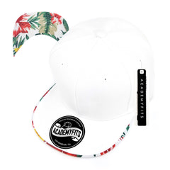 Academy Fits Floral Undervisor Snapback Hat 2217 -