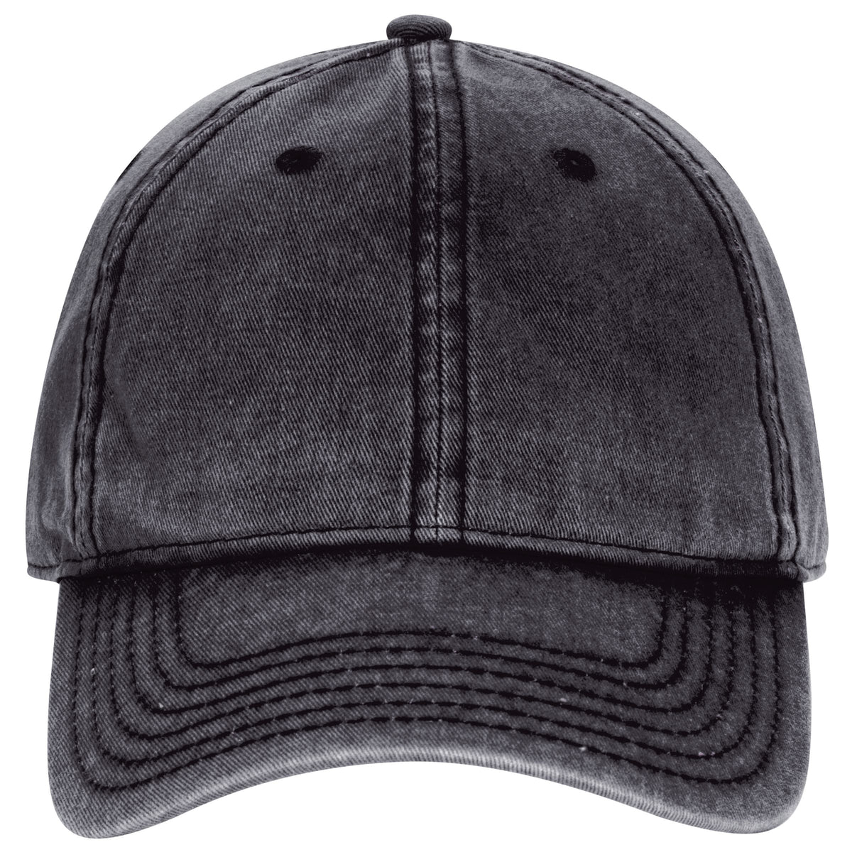 Ottocap Low Profile 6-Panel Cotton Twill Cap - Unstructured, Garment Washed, Pigment Dyed (Yellow) - View #4