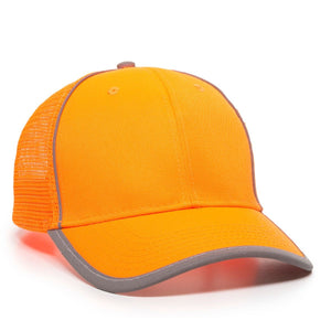 Outdoor Cap SAF300M - Safety Mesh Back Cap - SAF300M -