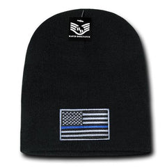 America USA Flag Knit Beanies (Cuffless) - R95 -