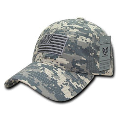 America USA Flag Ripstop Relaxed Hats - S73 -