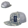 Wholesale Bulk Blank Camo Snapback Trucker Mesh Flat Bill Hats - Decky 1055 - ACU Camo