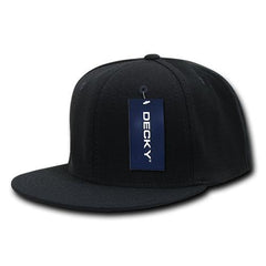 Decky 873 Flat Bill Flex Cap, Stretch Hat -
