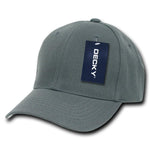 Wholesale Bulk Blank Kids' Youth Baseball Hats - Decky 7001 - Charcoal
