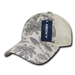 Decky 1143 Tropical Trucker Cap with Mesh Back -