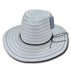 Women's Paper Braid Straw Hat, Style W - L005 -