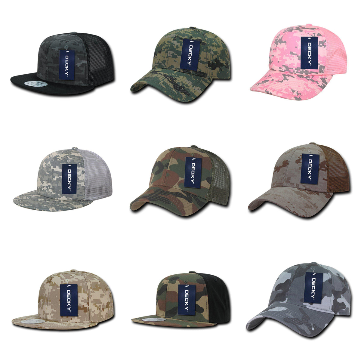 Wholesale Camo Hats in Bulk, Blank Camouflage Caps – The Park Wholesale