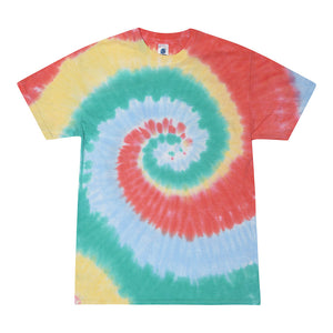Colortone 1000 Multi-Color Tie-Dyed T-Shirt - Gum Drop - 