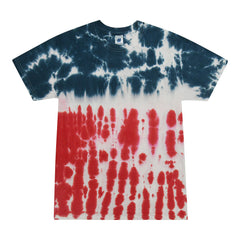 Colortone 1000 Multi-Color Tie-Dyed T-Shirt - Flag - 
