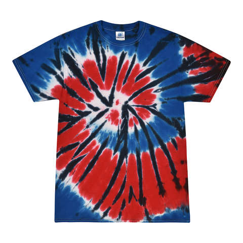 Colortone 1000 Multi-Color Tie-Dyed T-Shirt - Independence