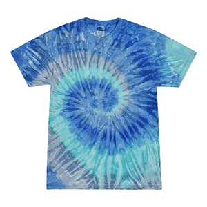 Colortone 1000 Multi-Color Tie-Dyed T-Shirt - Blue Jerry - 