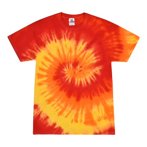 Colortone 1000 Multi-Color Tie-Dyed T-Shirt - Blaze