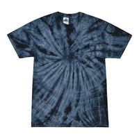 Colortone 1000 Multi-Color Tie-Dyed T-Shirt - Spider Navy