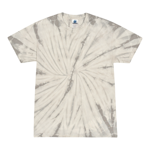 Colortone 1000 Multi-Color Tie-Dyed T-Shirt - Spider Silver - 