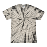 Colortone 1000 Multi-Color Tie-Dyed T-Shirt - Spider Gray