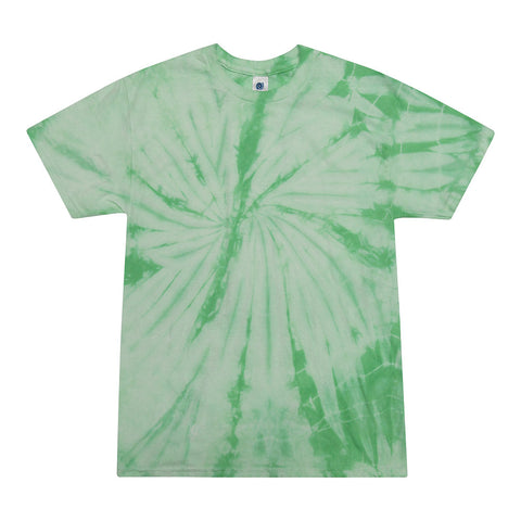 Colortone 1000 Multi-Color Tie-Dyed T-Shirt - Spider Mint