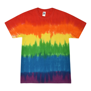 Colortone 1000 Multi-Color Tie-Dyed T-Shirt - Pride - 
