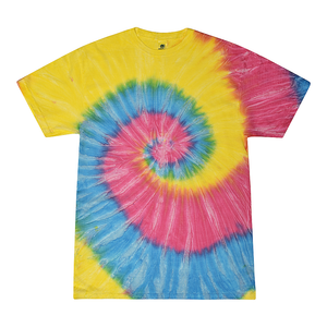 Colortone 1000 Multi-Color Tie-Dyed T-Shirt - Sunshine - 
