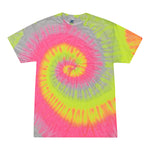 Colortone 1000 Multi-Color Tie-Dyed T-Shirt - Silver Rainbow