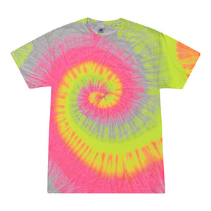 Colortone 1000 Multi-Color Tie-Dyed T-Shirt - Silver Rainbow - 