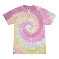 Colortone 1000 Multi-Color Tie-Dyed T-Shirt - Desert Rose - 