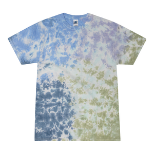 Colortone 1000 Multi-Color Tie-Dyed T-Shirt - Ferris Wheel - 