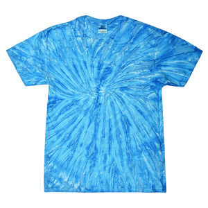 Colortone 1000 Multi-Color Tie-Dyed T-Shirt - Neon Blueberry - 