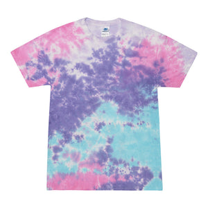Colortone 1000 Multi-Color Tie-Dyed T-Shirt - Cotton Candy - 