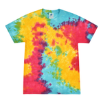 Colortone 1000 Multi-Color Tie-Dyed T-Shirt - Multi Rainbow