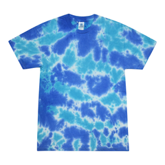 Colortone 1000 Multi-Color Tie-Dyed T-Shirt - Multi Blue - 