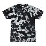 Colortone 1000 Multi-Color Tie-Dyed T-Shirt - Multi Black