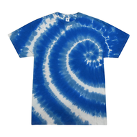 Colortone 1000 Multi-Color Tie-Dyed T-Shirt - Swirl Blue