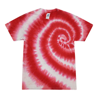 Colortone 1000 Multi-Color Tie-Dyed T-Shirt - Swirl Red