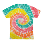 Colortone 1000 Multi-Color Tie-Dyed T-Shirt - Citrus