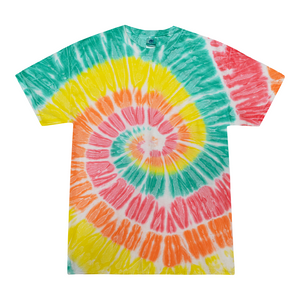Colortone 1000 Multi-Color Tie-Dyed T-Shirt - Citrus - 