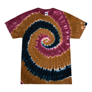 Colortone 1000 Multi-Color Tie-Dyed T-Shirt - Willow - 